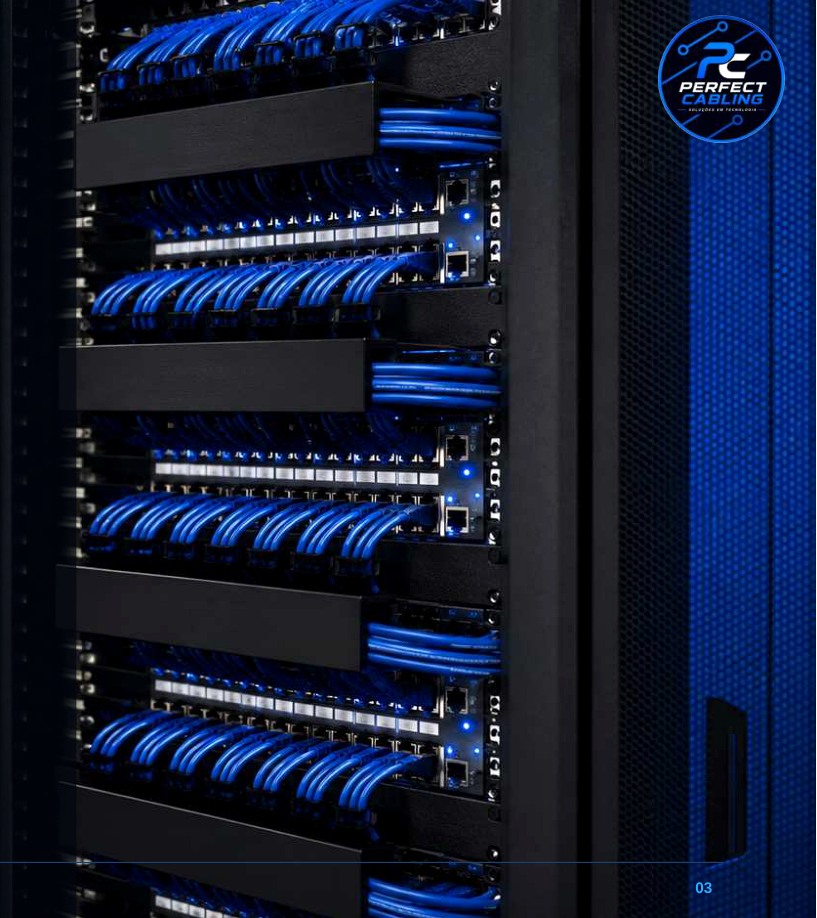 Infraestrutura de rede Perfect Cabling